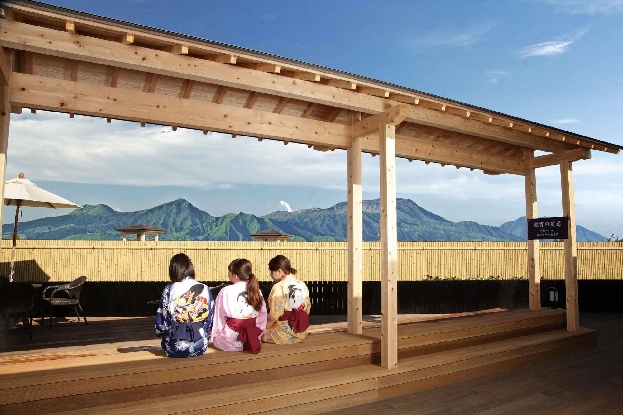 Hotel Yumeshizuku - Renovation From May 12 Until End Of July - Minamiaso Exterior photo